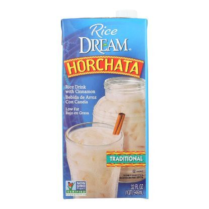 Imagine Foods Rice Dream Traditional Rice Drink - Horchata - Case of 6 - 32 Fl oz.