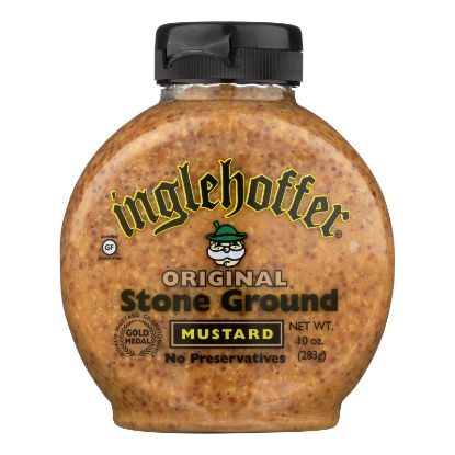 Inglehoffer - Mustard - Original Stone Ground - Case of 6 - 10 oz.