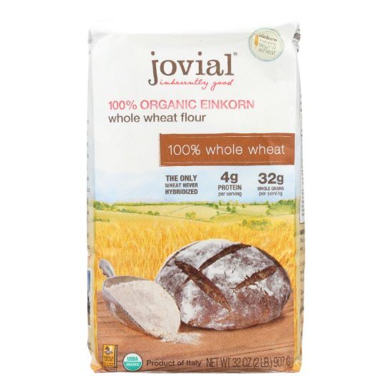 Jovial - Organic Einkorn Wheat Berries - Case of 10 - 32 oz.