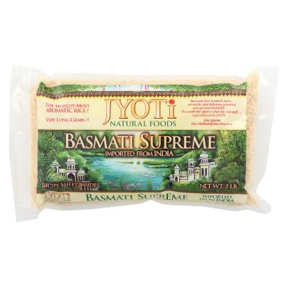 Jyoti Cuisine India Basmati Supreme Rice - Case of 6 - 32 oz.