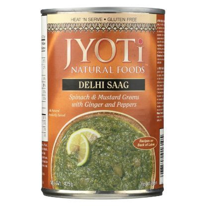 Jyoti Cuisine India Delhi Saag - Case of 12 - 15 oz.