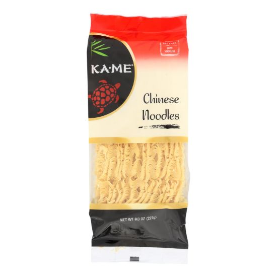 Ka'Me Chinese Plain Noodles - Case of 6 - 8 oz.