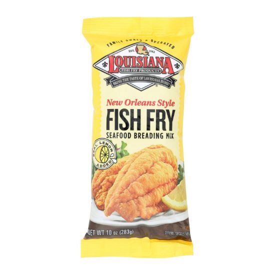 La Fish Fry New Orleans Style - Lemon - Case of 12 - 10 oz.