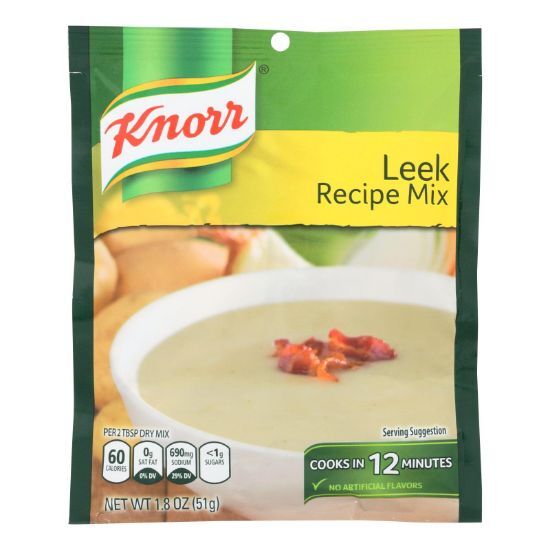 Knorr Recipe Mixes - Leek - Case of 12 - 1.8 oz.