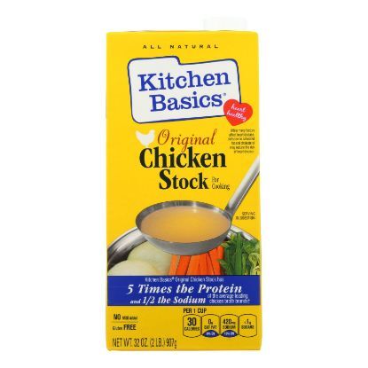 Kitchen Basics Chicken Stock - Case of 12 - 32 Fl oz.