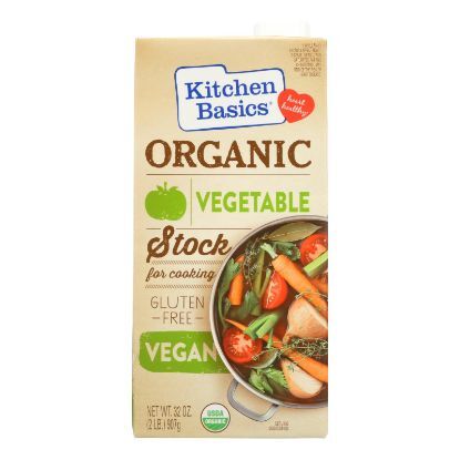 Kitchen Basics Vegetable Stock - Case of 12 - 32 oz.