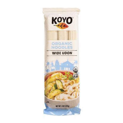 Koyo Organic Udon Noodle - Wide - Case of 12 - 8 oz.