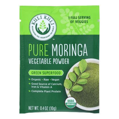 Kuli Pure Moringa Vegetable Powder - Case of 20 - 0.4 oz.