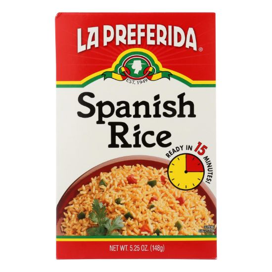 La Preferida Rice - Spanish - Case of 9 - 5.25 oz.