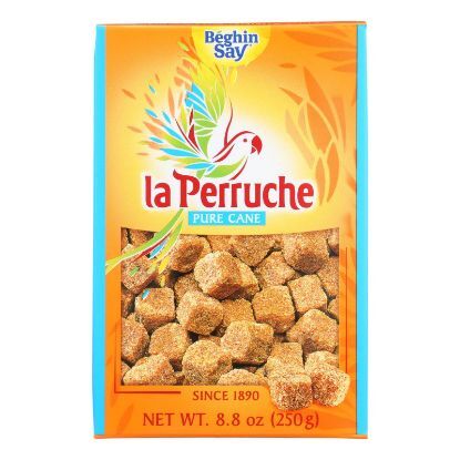 La Perruche Sugar Cubes - Brown - Case of 16 - 8.8 oz.