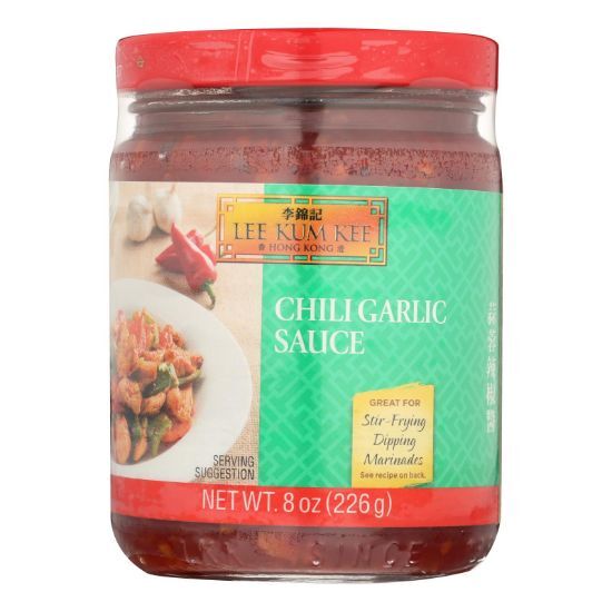 Lee Kum Kee Chili Garlic Sauce - Garlic Sauce - Case of 6 - 8 oz.