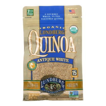 Lundberg Family Farms Organic California White Basmati Rice - Case of 6 - 1 lb.