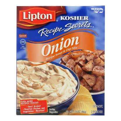 Lipton Kosher Recipe Secrets Onion Soup - Case of 12 - 1.9 oz.