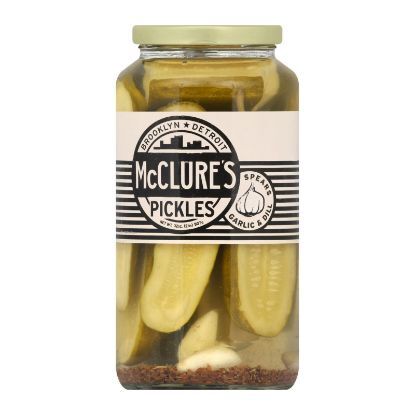 McClure's Pickles Garlic Dill Pickles - Case of 6 - 32 oz.