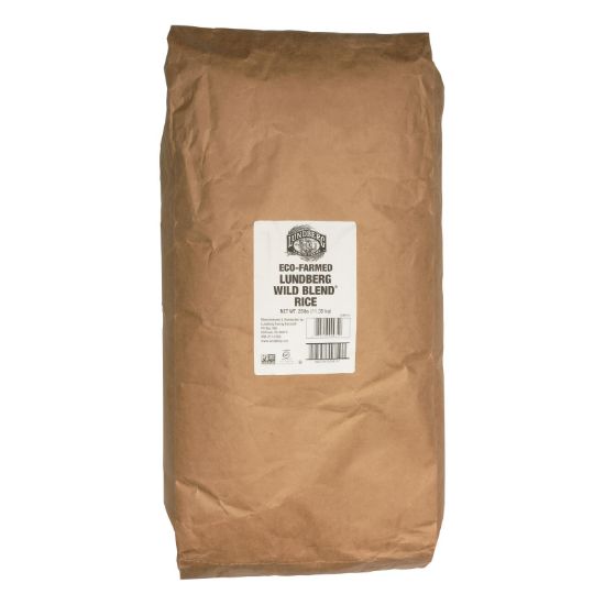 Lundberg Family Farms Wild Blend Whole Grain - Brown Rice - Case of 25 lbs