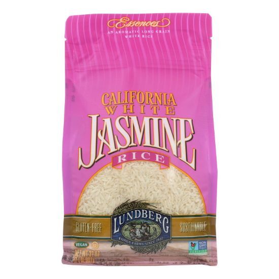 Lundberg Family Farms White Jasmine Rice - Case of 6 - 2 lb.