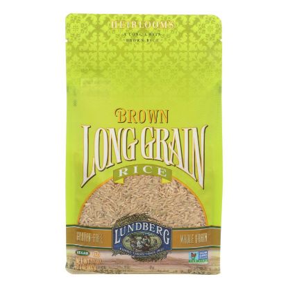 Lundberg Family Farms Long Grain Brown Rice - Case of 6 - 2 lb.
