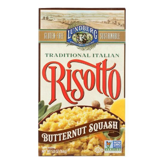 Lundberg Family Farms Butternut Squash Risotto - Case of 6 - 5.8 oz.