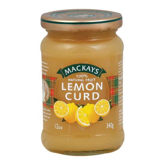 Mackays Lemon Curd - Case of 6 - 12 oz.