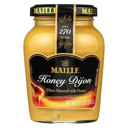 Maille Mustard Dijon with Honey - Case of 6 - 8 oz.