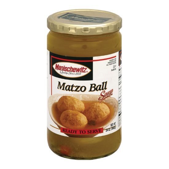 Manischewitz Soup Matzo Ball - Case of 12 - 24 oz.