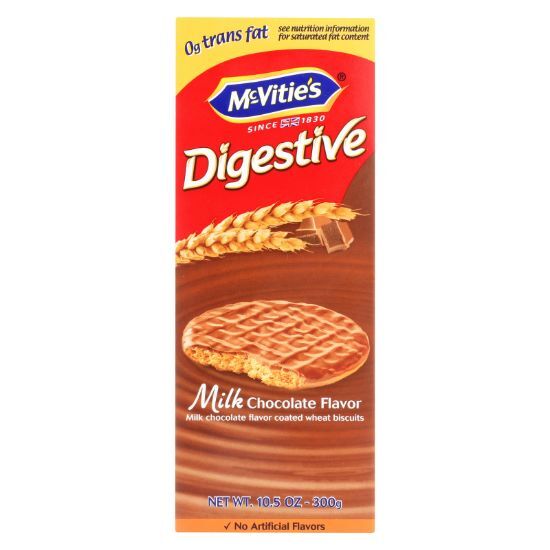 Mcvities Milk Chocolate Digestives - Case of 12 - 10.5 oz.