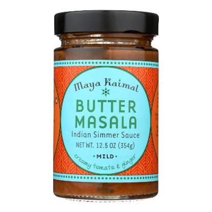 Maya Kaimal Butter Masala Simmer Sauce - Case of 6 - 12.5 oz.