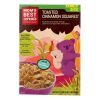 Mom's Best Naturals Toasted Cinnamon Squares - Case of 14 - 17.5 oz.
