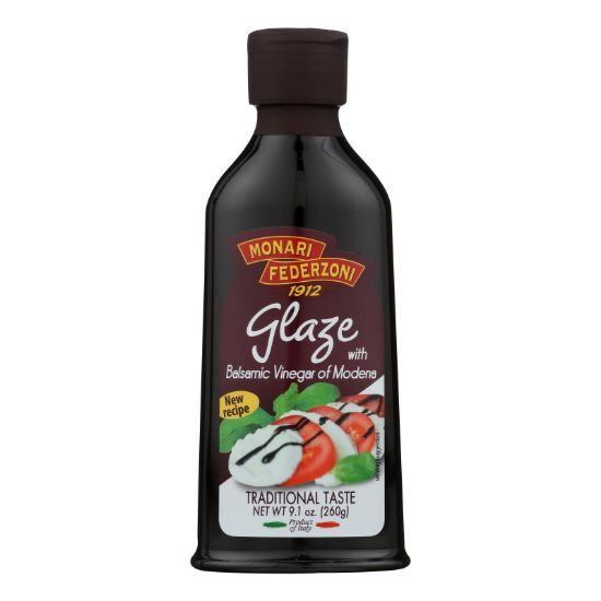 Monari Federzoni Glaze with Balsamic Vinegar of Modena - Case of 6 - 9.1 Fl oz.