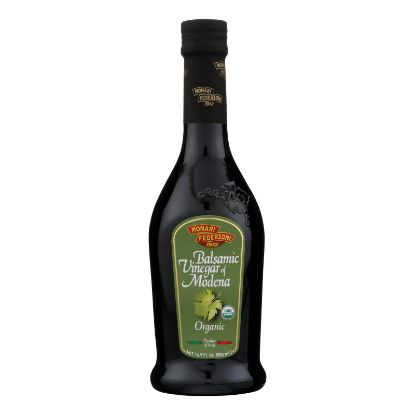 Monari Federzoni Balsamic Vinegar of Modena - Organic - Case of 6 - 17 Fl oz.