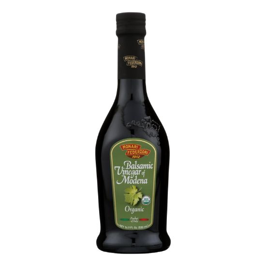 Monari Federzoni Balsamic Vinegar of Modena - Organic - Case of 6 - 17 Fl oz.