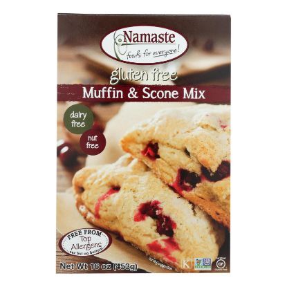 Namaste Foods Gluten Free Muffin - Mix - Case of 6 - 16 oz.