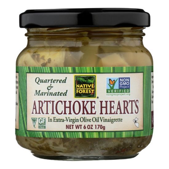 Native Forest Marinated Hearts - Artichoke - Case of 6 - 6 oz.