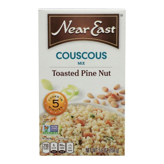 Near East Couscous Mix - Toasted Pine Nut - Case of 12 - 5.6 oz.