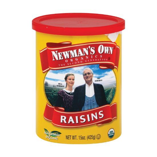 Newman's Own Organics - Raisins - Case of 12 - 15 oz.