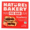 Nature's Bakery Stone Ground Whole Wheat Fig Bar - Strawberry - Case of 6 - 2 oz.