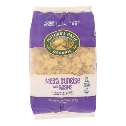 Nature's Path Organic Mesa Sunrise Flakes with Raisins - Case of 6 - 29.1 oz.