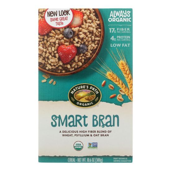 Nature's Path Organic Smart-bran Cereal - Case of 12 - 10.6 oz.