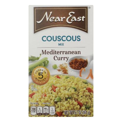 Near East Couscous Mix - Mediterranean Curry - Case of 12 - 5.7 oz.