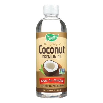 Nature's Way - Coconut Premium Oil - Liquid - 20 Fl oz.