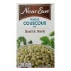 Near East Couscous Mix - Pearl Basil and Herb - Case of 12 - 5 oz.