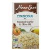 Near East Couscous Roasted - Olive Oil and Garlic - Case of 12 - 5.8 oz.