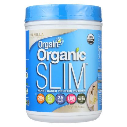 Orgain Organic Slim Powder - Vanilla - Case of 1 - 1.02 lb.