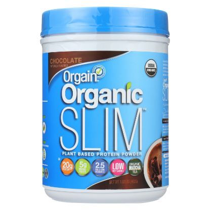 Orgain Organic Slim Powder - Chocolate - Case of 1 - 1.02 lb.