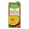 Pacific Natural Foods Carrot Ginger Soup - Organic Cashew - Case of 12 - 32 Fl oz.