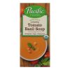 Pacific Natural Foods Tomato Basil Soup - Creamy - Case of 12 - 32 Fl oz.