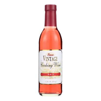 Reese Cooking Wine - Red - Case of 6 - 12.7 Fl oz.