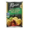 Reese Artichoke Hearts - Hearty Large - Case of 12 - 14 oz.