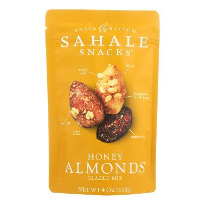Sahale Snacks Glazed Nuts - Balsamic Almonds - Case of 6 - 4 oz.