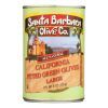 Santa Barbara California Green Olives - Pitted - Case of 12 - 5.75 oz.